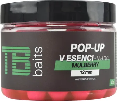 Obrázek produktu pro TB Baits plovoucí boilie Pop-Up Mulberry NHDC 65g Průměr: 16mm
