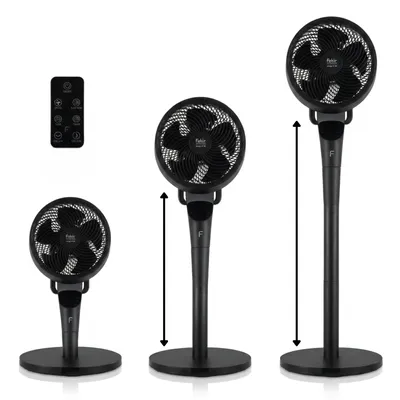 Produktbild von Fakir prestige VC° 550 3-in-1 Stand- und Tischventilator leise mit Fernbedienung