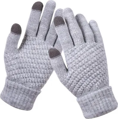 Produktbild von Modische, warme Winterhandschuhe mit rutschfester Oberfläche