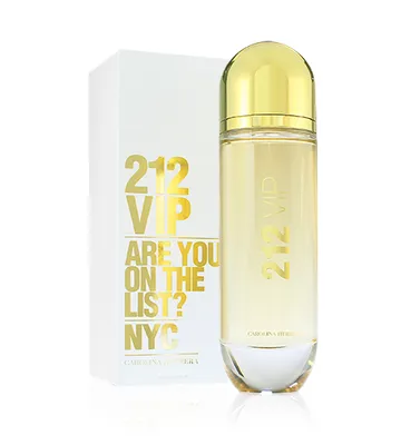 Obrázok produktu pre Carolina Herrera 212 VIP 80ml, Ženy, 80 ml, Orange, Gardenia,Musk, Benzoin zo syntetických živíc, Tonka, Vanilka, Benzoin resinoid,Tonka bean,Vanilla
