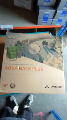 Produktbild von VAUDE 124120100, Hinten, Fahrradtasche, Polyamid, Polyester, Polyurethan, Blau, 51 l, 440 mm