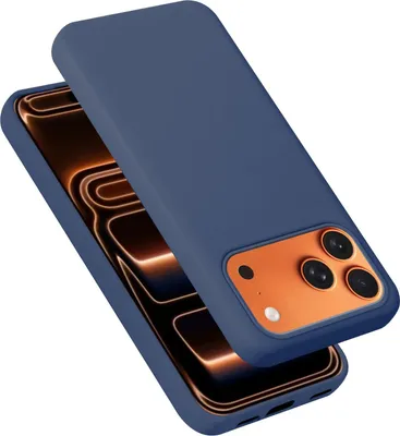 Immagine prodotto di Cadorabo Custodia per Apple iPhone 17 PRO Custodia per cellulare in silicone Custodia in silicone liquido, resistente ai graffi e agli urti per Apple iPhone 17 PRO