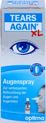 Obrázek produktu pro TEARS AGAIN oční sprej XL, pro lepší hydrataci očí a očních víček, 20 ml roztok