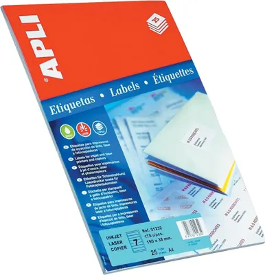 Immagine prodotto di Etichette universali, 105 X 37 Mm, bianco - 400 pz