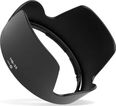 Immagine prodotto di CELLONIC Paraluce compatibile con Nikon AF-S DX Nikkor 18-200 mm f/3.5-5.6G ED VR II, AF-S DX baionetta HB-35 Lens Hood in Materiale sintetico protegge l'obiettivo e la lente da urti e graffi