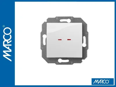Image de Interrupteur simple Encastré Elektro-Plast blanc 1726-10
