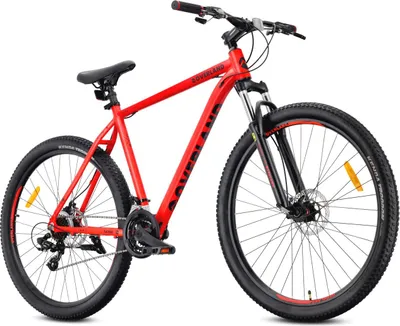 Produktbild von Mountainbike MTB 29 Zoll, KENDA, Shimano, Aluminium, leicht, 21 Gänge, Federung, Scheibenbremsen, Rahmen L 21 Zoll, Tatra Bikes Overland, matt rot