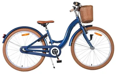 Immagine prodotto di Bicicletta per bambini Volare Ashley – Ragazze – 24 pollici – Blu