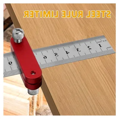 Produktbild von Stahllinealanschlag für die Holzbearbeitung