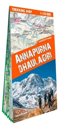 Zdjęcie produktu dla terraQuest Mapa trekkingowa Annapurna i Dhaulagiri