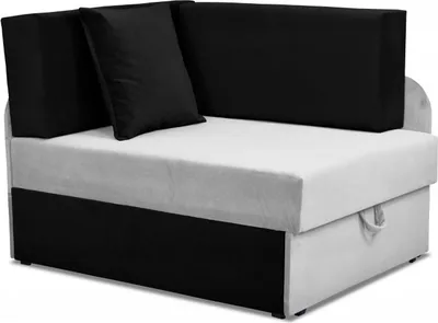 Produktbild von Family Meble Kindersofa Denis Duo Ecksofa mit Schlaffunktion Bettzeugbehälter 3 Schlaflängen Strapazierfähiges Material Schmutzabweisend (Trini 32/16)