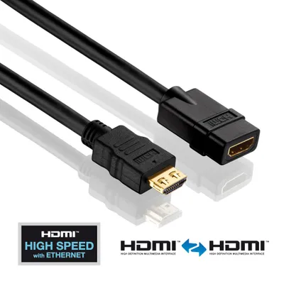 Produktbild von PureLink PI1100-020, 2 m, HDMI Typ A (Standard), HDMI Typ A (Standard), 3D, Schwarz