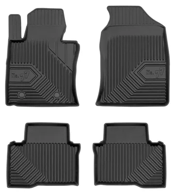 Imagen del producto de Alfombrillas de goma para SsangYong Tivoli desde 2015 (crossover) – juego de 4 piezas, negras, a medida