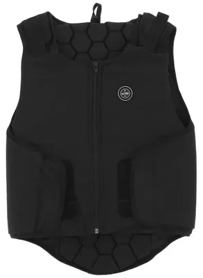 Image de Ekkia Equitheme protection dorsale Hexaflex noir, taille:M