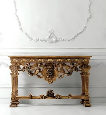 Produktbild von Konsolentisch Möbel Holz Konsole Italienisches Sideboard Konsolen Echtholz Tisch