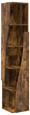 Produktbild von vidaXL Eckschrank 27,5x27x140cm Holzwerkstoff Räuchereiche