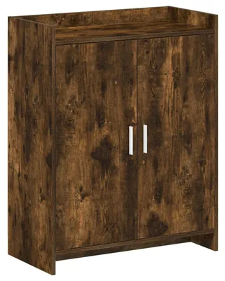 Immagine prodotto di vidaXL Scarpiera in rovere affumicato 73,5 x 36 x 92 cm in materiale derivato dal legno
