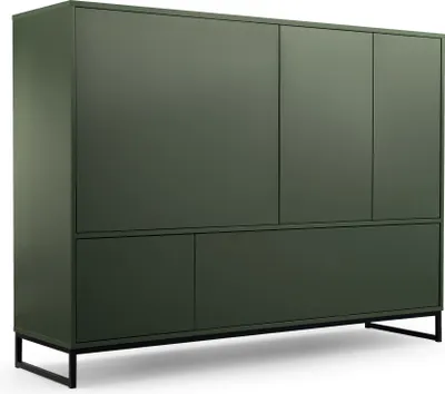 Produktbild von Kommode GENUA - Sideboard Mehrzweckschrank (Farbe: Flaschengrün)