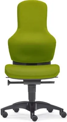 Produktbild von Bürodrehstuhl Ortholetic o. Armlehne Kunststoff-Fußkreuz hellgrün