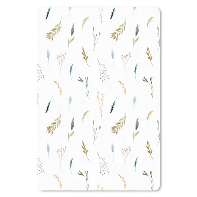 Produktbild von MuchoWow® Mauspad Mousepad Blumen - Pastell - Collage 40x60 cm - Mousepads - Maus Mat - Pad - Mausunterlage - Schreibtisch Accesoire