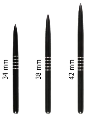 Produktbild von BULL'S GP2 Dart Point Black - 38 mm -- 1 Satz