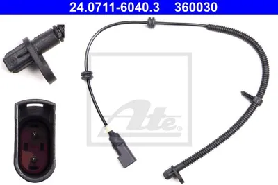 Produktbild von Ate Sensor, Raddrehzahl  24.0711-6040.3