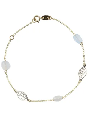 Produktbild von MIAMAR 1145796 Damen Armband 14 Karat (585) Gelbgold Gold 17,5 cm