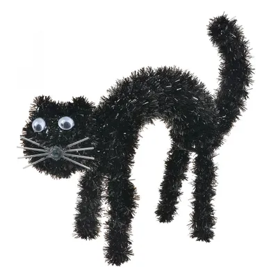 Obrázok produktu pre Clayre & Eef Halloween dekorácia Mačka 19x7x22 cm čierny plast