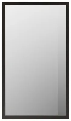 Produktbild von Moderner Spiegel JAN, Schwarz, 50x110 cm, aus MDF mit hochwertigem Spiegelglas