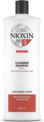 Obrázek produktu pro Čisticí šampon pro jemné barvené výrazně řídnoucí vlasy System 4 (Shampoo Cleanser System 4), 1000 ml