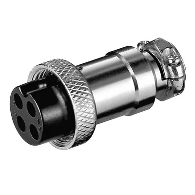Produktbild von Goobay Mikrofonkupplung, 4-polig, MK 4