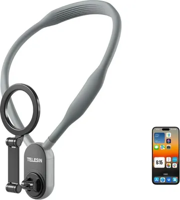 Obrázok produktu pre Telesin Magsafe POV Flexibilný magnetický držiak telefónu na krk