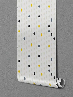 Produktbild von Coloray Fototapete 104x70 cm Latextapete Magicstick - Drop Polka Dotshape