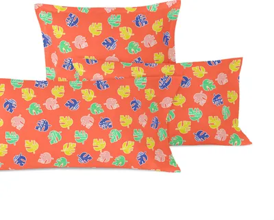 Obrázok produktu pre Obliečka na vankúš Geo jungle (D) 80x80 cm 100% bavlna Vyrobené v Európe
