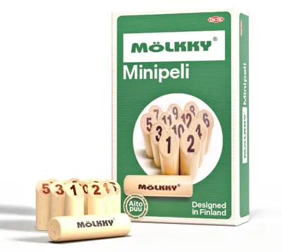 Zdjęcie produktu dla Mölkky Minipeli, Gra planszowa, Rodzina, 5 lat(a), 10 min