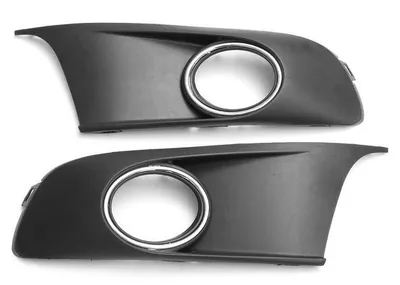 Obrázok produktu pre Sada mriežok pre hmlové svetlá pre Volkswagen VW Caddy / Touran typ 2K facelift 2011–2015 OEM 1T0853665P9B9, 1T0853665