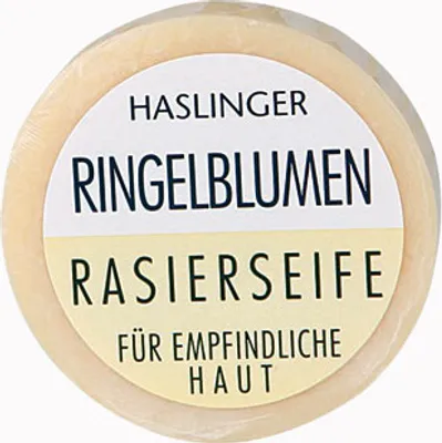 Produktbild von Haslinger Ringelblumen Rasierseife, 60 g Art.Nr. 1802