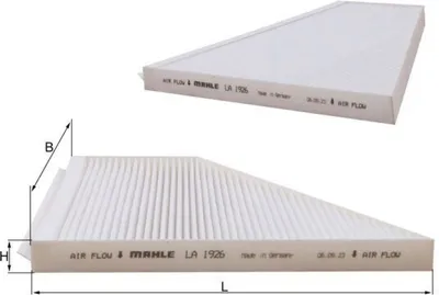 Immagine prodotto di MAHLE Filtro, aria di cabina LA 1926