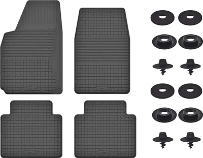 Produktbild von Gummimatten Mit Stoppern Für: Ford Explorer Mk2 (1994-2000) Schwarz Set