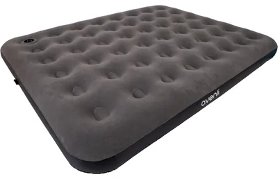 Produktbild von Avenli Luftmatratze Camping CloudCoil grau mit eingebauter Fußpumpe 203x152x22cm