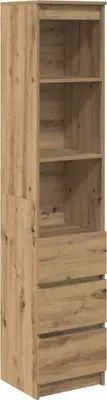Produktbild von Highboard Artisan-Eiche 37,5x35x180 cm Holzwerkstoff