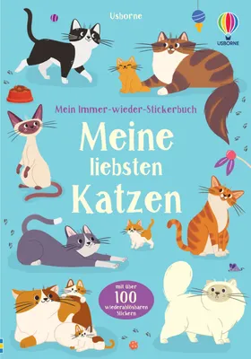 Produktbild von Mein Immer-wieder-Stickerbuch: Meine liebsten Katzen