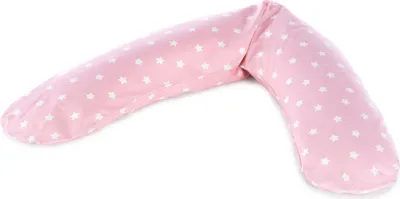 Produktbild von Theraline Stillkissen Komfort 180 cm inkl Bezug Big Stars rosa