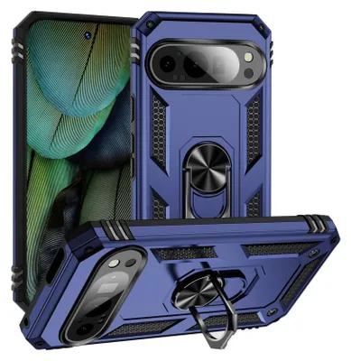 Zdjęcie produktu dla Etui na telefon komórkowy Armor Shield do Google Pixel 9 Pro XL Ultra Hybrid Case, niebieski