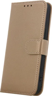 Image de Smart Classic Étui magnétique Stand-fonction compatible avec iPhone 16 Plus Gold