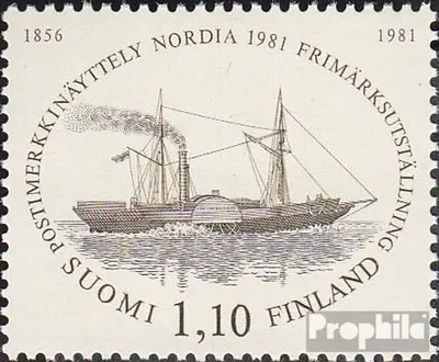 Produktbild von Briefmarken Finnland 1981 Mi 880 (kompl.Ausg.) postfrisch NORDIA 81