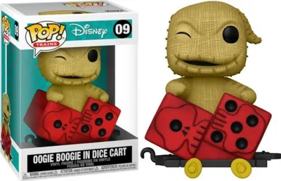 Zdjęcie produktu dla Funko POP! Disney Oogie Boogie w wózku z kostkami 09 figurka