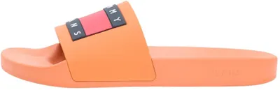 Produktbild von Tommy Jeans Herren Badeschuhe Pool Slide Essential Badelatschen, Orange (Rusty Orange), 42
