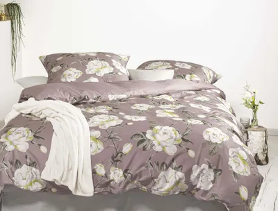 Produktbild von Irisette Mako-Satin Bettwäsche Set Sky 8385 rosa 155 x 220 cm + 1 Kissenbezug 80x80 cm