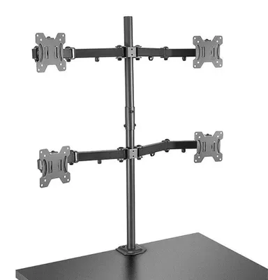 Produktbild von LINDY Tischhalterung für vier Monitore